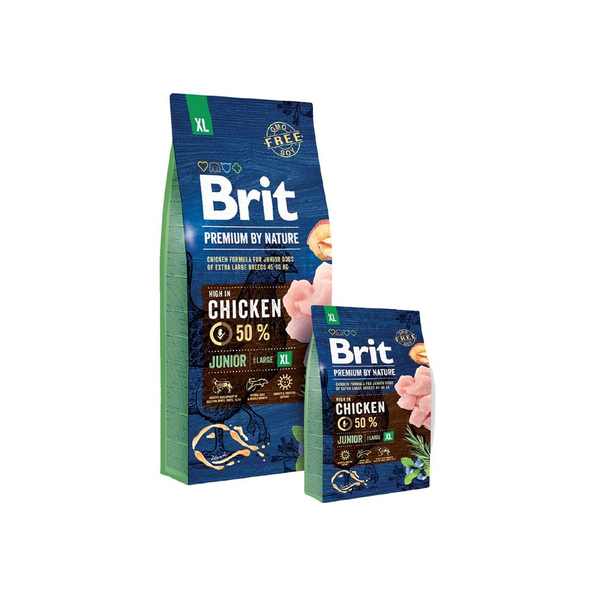 Fodder Brit Premium by Nature Senior S+M Senior Chicken 8 kg 