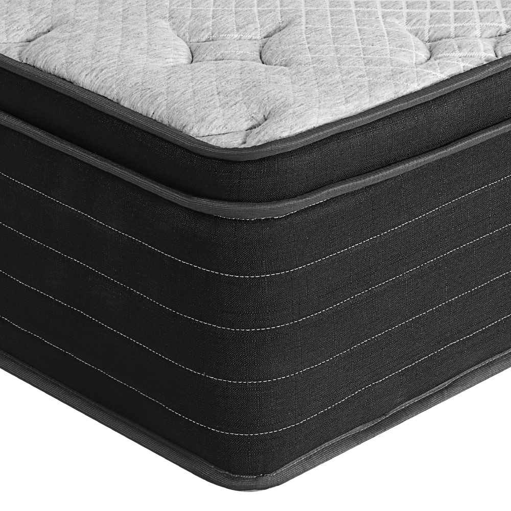 Giselle Bedding Mattress Extra Firm Double Pocket Spring Foam Super
